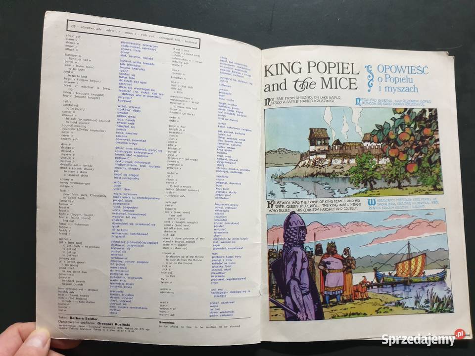 Opowieść o Popielu i Myszach jęz angielski Gdynia