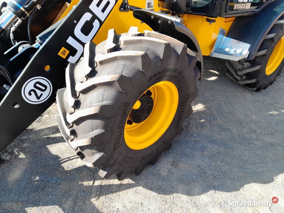 JCB 407 SV AGRI 2022R 6 MTH ŁADOWARKA WEIDEMANN Krotoszyn