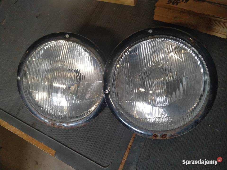 Mercedes 190 SL przednie lampy reflektory Hella Jarosław