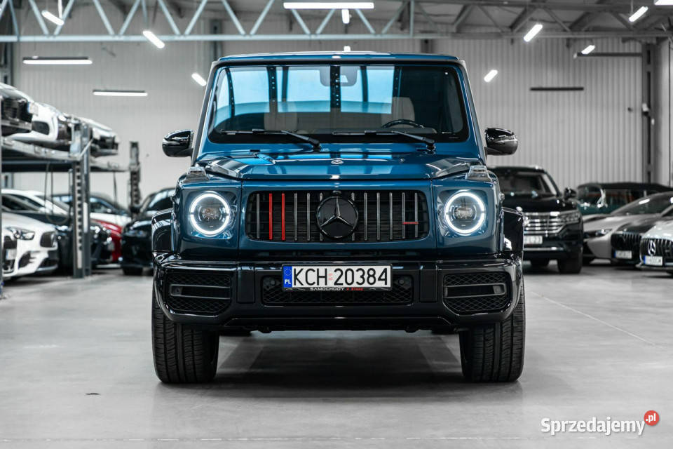 Mercedes G 63 AMG Ocean Blue G Manufaktur czujnik martwego pola małopolskie