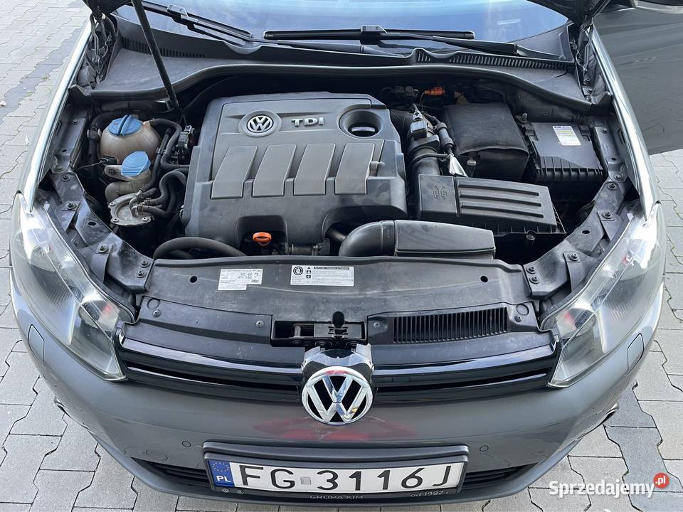 VW Golf VI Kombi 2012 16 TDI MATCH Grafitowy ABS Gorzów Wielkopolski sprzedam