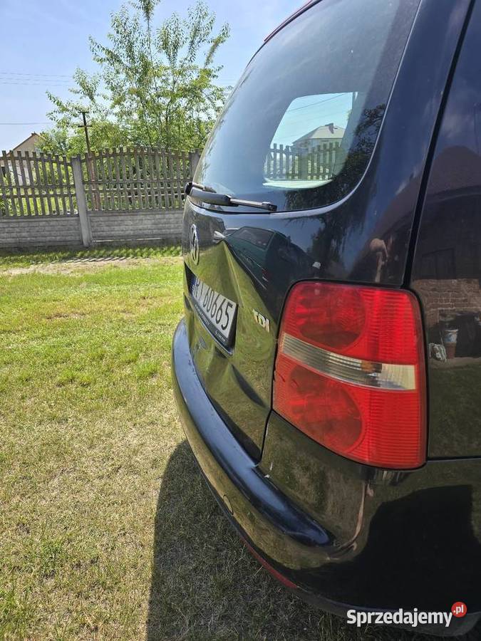 Volkswagen Touran 19 TDI uszkodzony Nowa Dęba