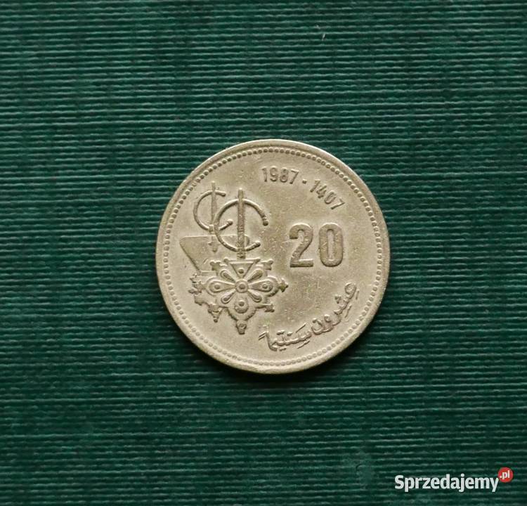MAROKO 20 centymów 1987r FAO śląskie Gliwice sprzedam