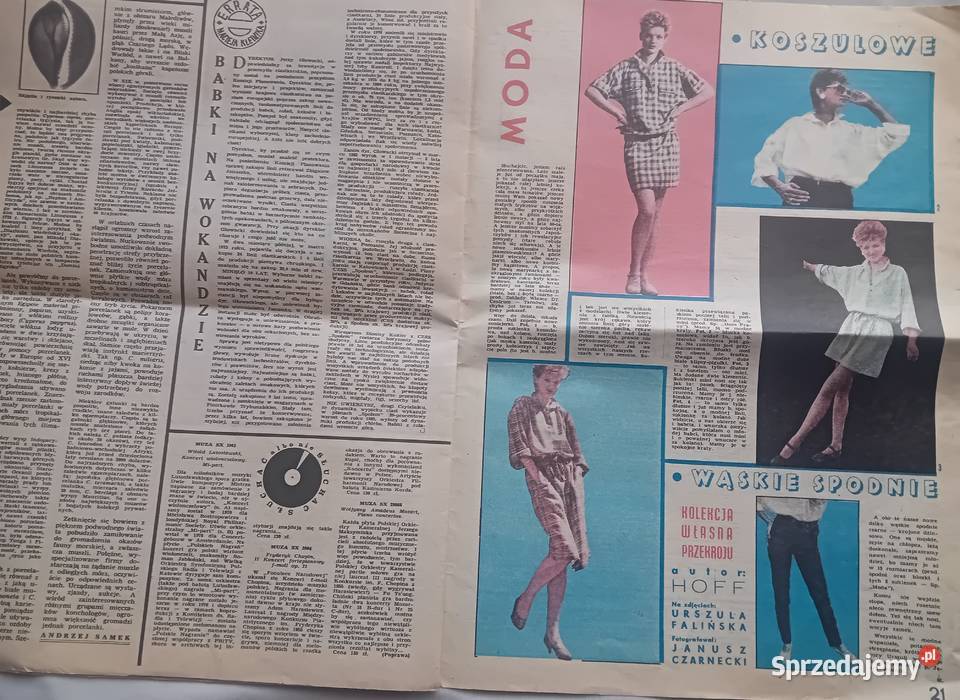 Tygodnik Przekrój 1984 13 czerwca 1983 r Koźminek