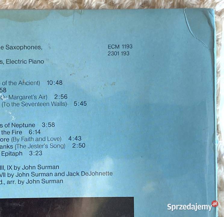 John Surman The Amazing Adventures Of Simon zachodniopomorskie Szczecin