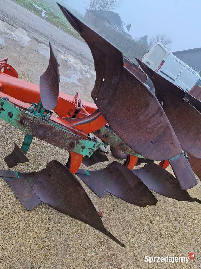 pług obrotowy Kverneland E1 3 skiby resor Zelów