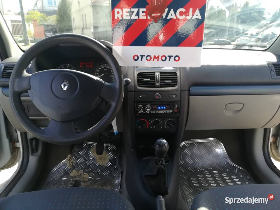 RENAULT CLIO 12I 2004r KLIMA ELES CZWK 5 DRZWI Bydgoszcz