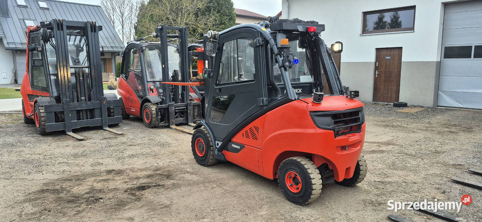 Wózek Widłowy Linde H35D Diesel 2016 Triplex 470 Małkinia Górna