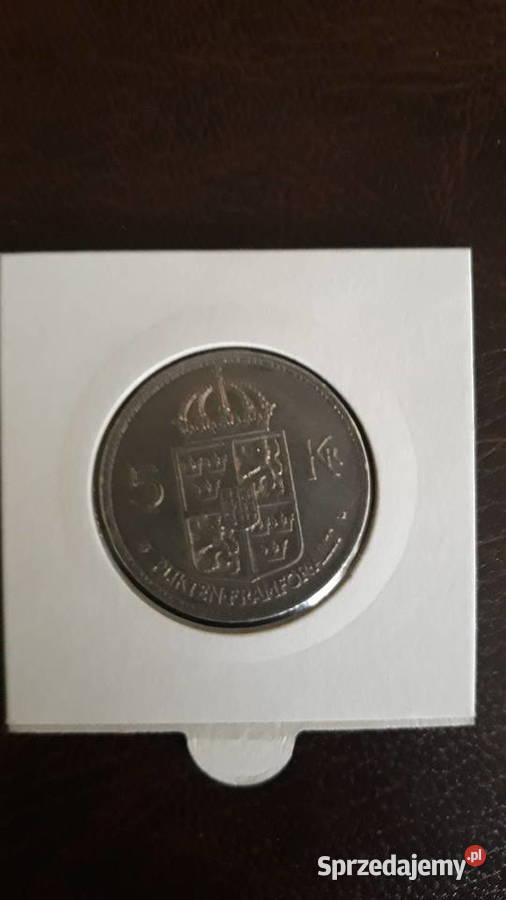 5 Koron Szwecja 1972 r