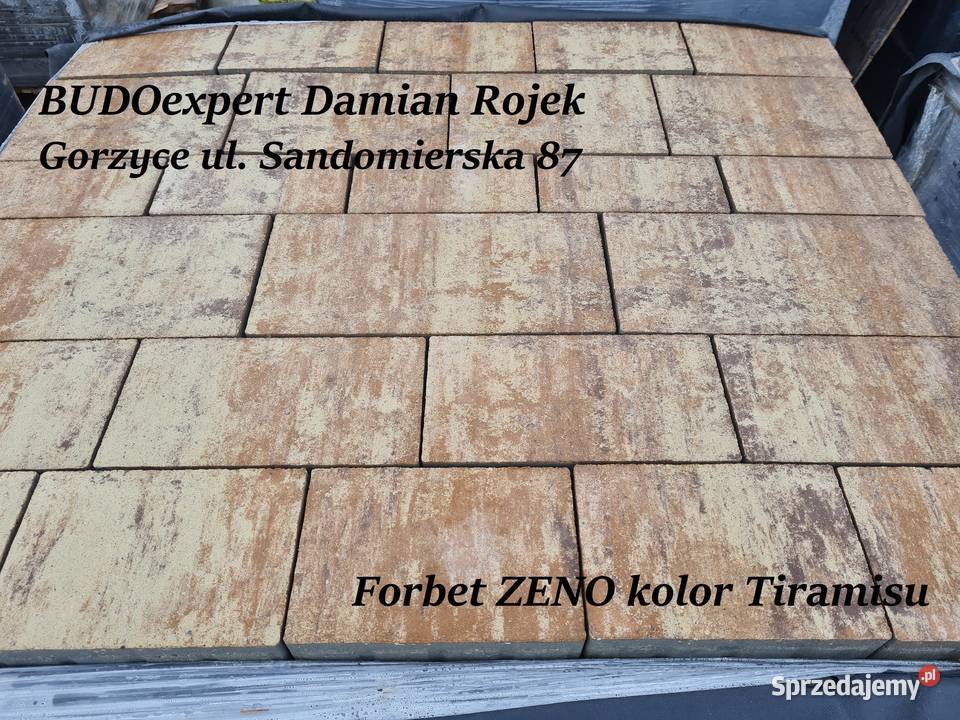 Nowoczesna kostka brukowa Forbet model ZENO Budownictwo i akcesoria Sandomierz sprzedam