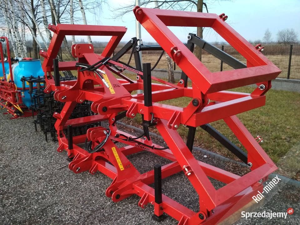 Ciężkie Brony 5 polowe hydrauliczne Dziekan Zwoleń