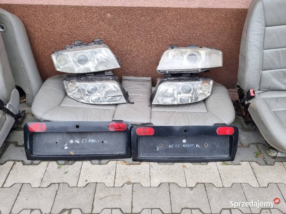 Audi A6 C5 Lampa Blenda Tył Avant Lampy Przód Rok produkcji 2002