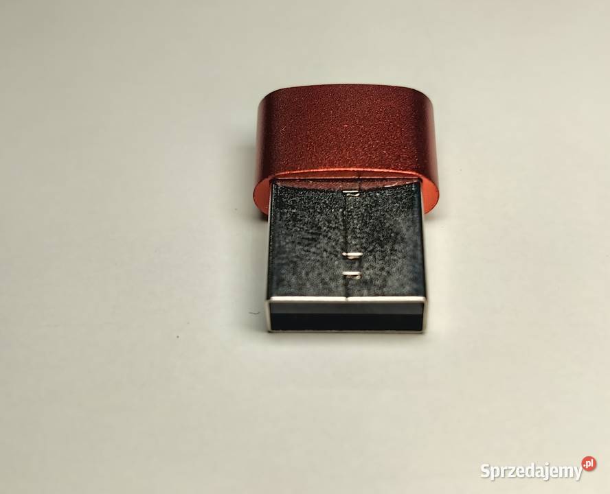 Przejściówka USB na Usb C Czerwona nowa DPD sprzedam