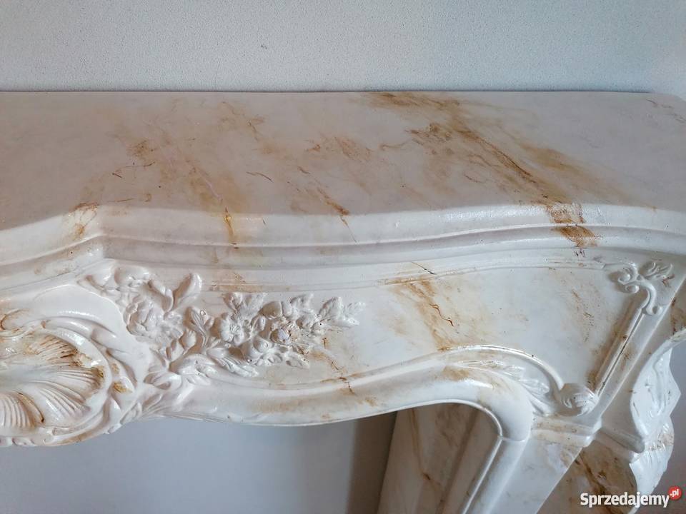 Portal kominkowy obudowa Barok 139 GIPS 1833 ekogroszek Piece i kominki