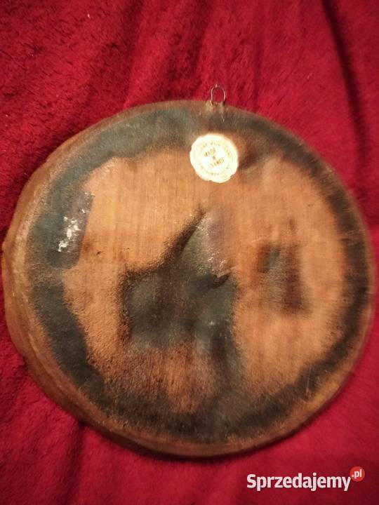 Płaskorzeźba obraz ręcznie zdobiony Francja