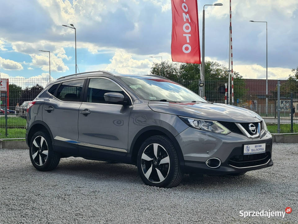 Nissan Qashqai Automat SzklanyDach Navi 2xPDC przyciemniane szyby wielkopolskie Wągrowiec