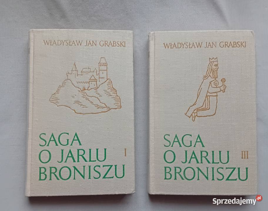 Władysław Jan Grabski Saga o jarlu Broniszu Tomy Koźminek