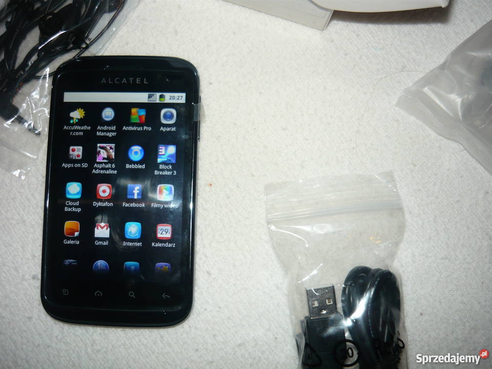 telefon Alcatel One Touch 991D Dual SIM wielkopolskie Koziegłowy