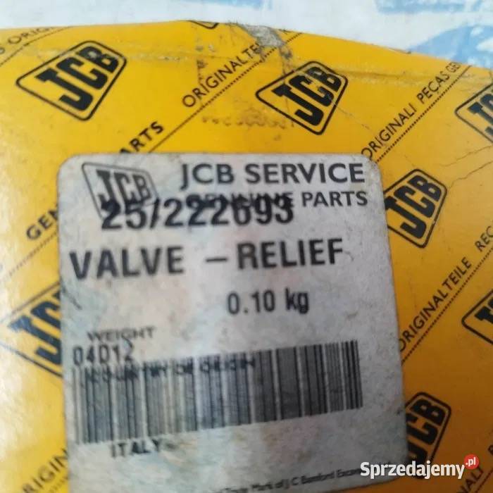 Jcb zawor 25222693 uzywany