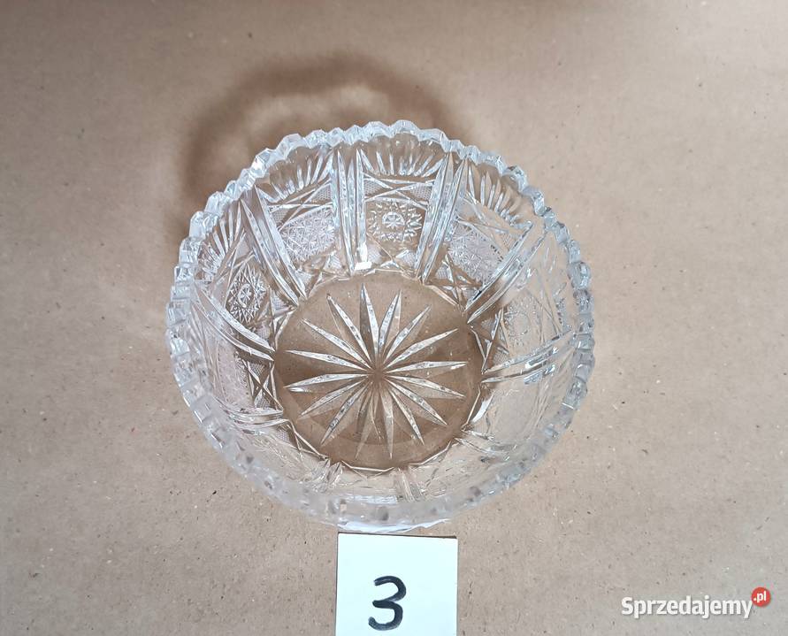 Miseczka kryształowa mała miska kryształowa opolskie Opole sprzedam