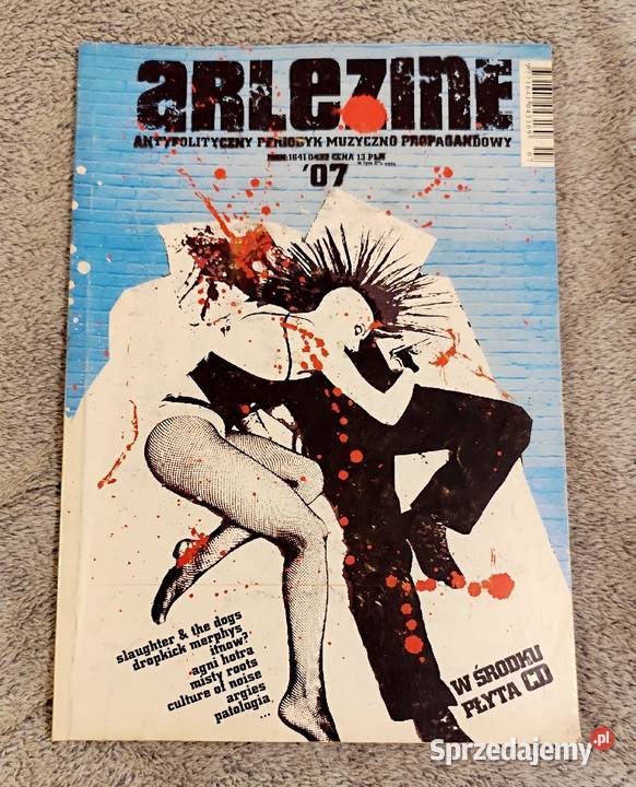 Arlezine 7 2007 Fanzine punk hardcore reggae ska Rybnik