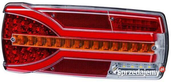 Lampa tylna zespolona LED lewa prostokątna 1224V Kamionna sprzedam