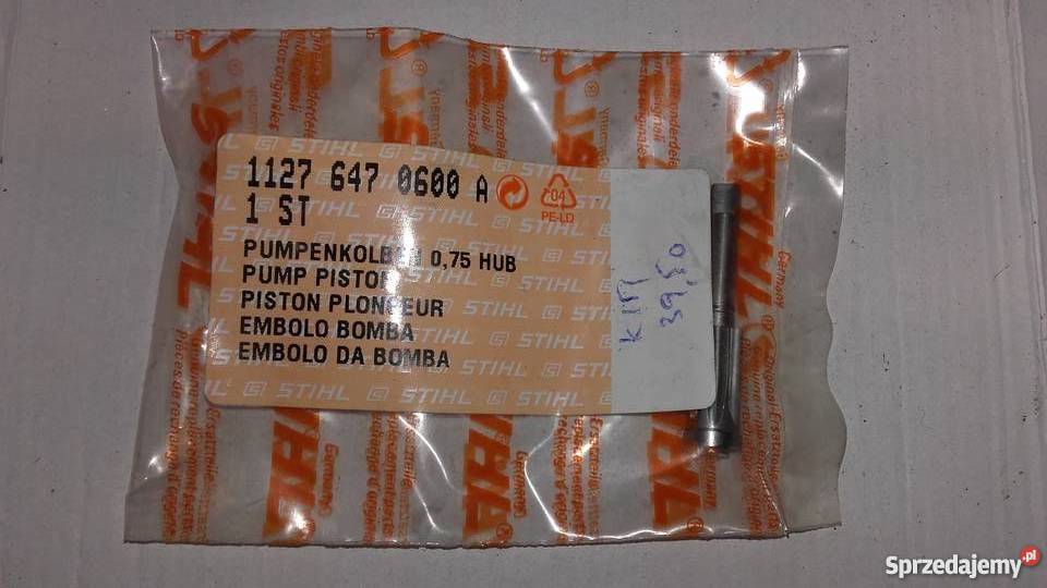Wałek pompki oleju Stihl Żywiec sprzedam