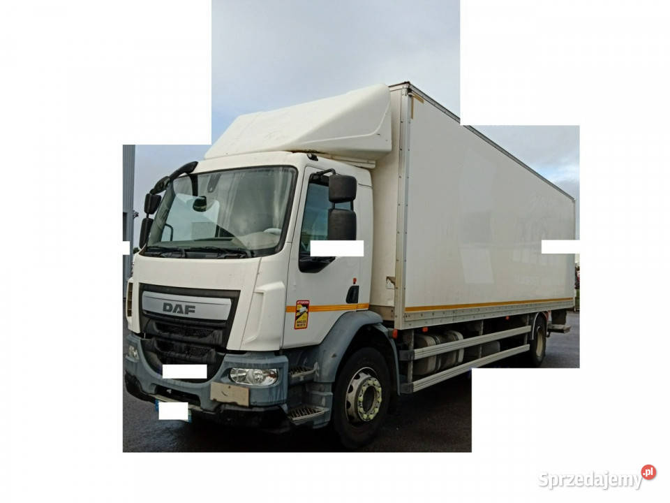 DAF LF 290 Euro 6 kontener 21p 459000 winda 290KM Góra Kalwaria