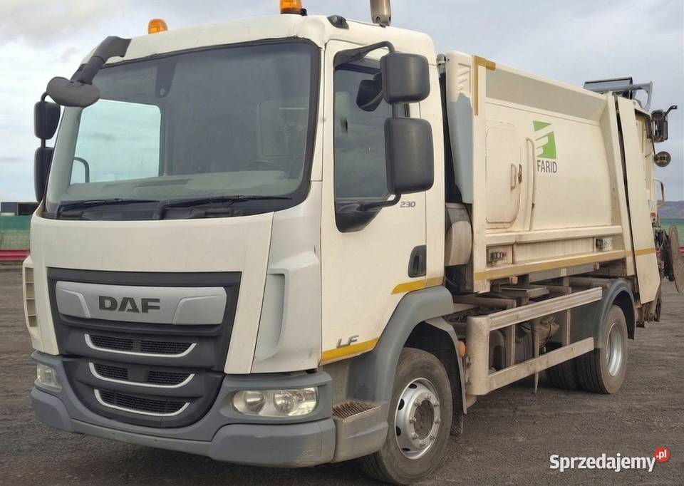 DAF LF 230 FA 4x2 Śmieciarka FARID 10 m3 2018 diesel Markowice
