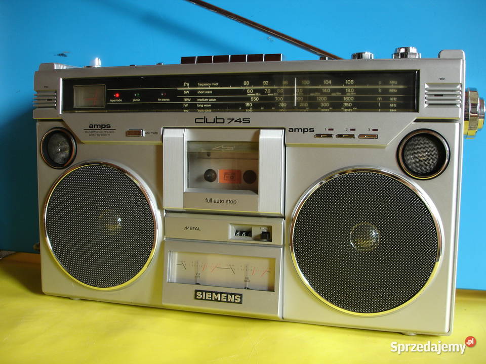 Radiomagnetofon SIEMENS CLUB RM745 Zielona Góra