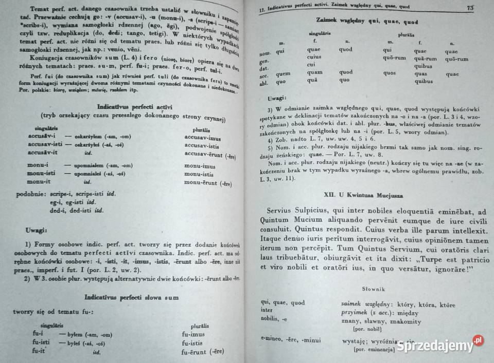Język łaciński prawników Jan Rezler miękka Chełm sprzedam