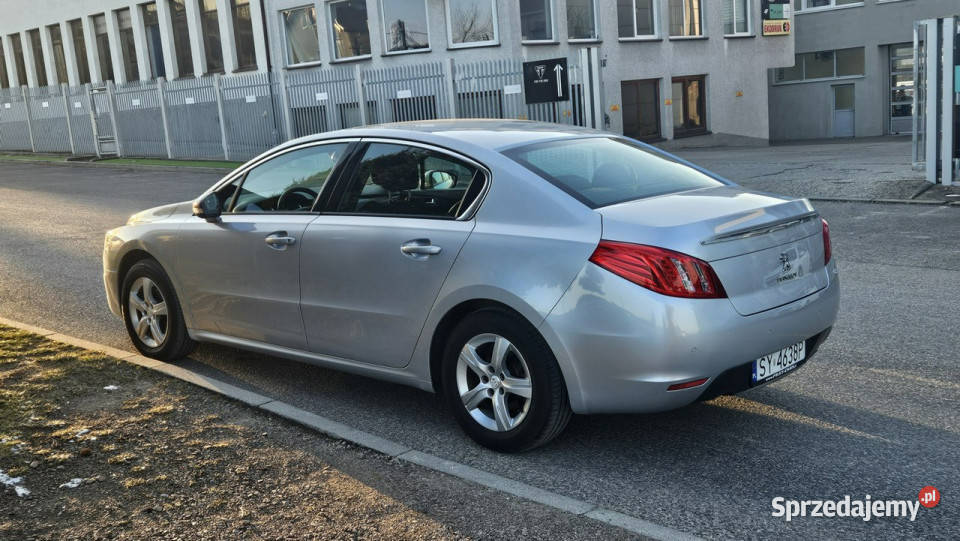 Peugeot 508 Peugeot 508 srebrny sedan na raty 508 Kraków