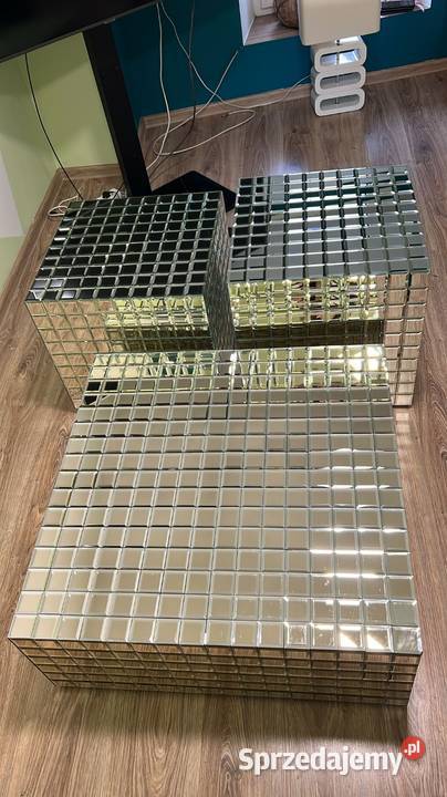 Stolik lustrzany 30x80x80 Kobylin