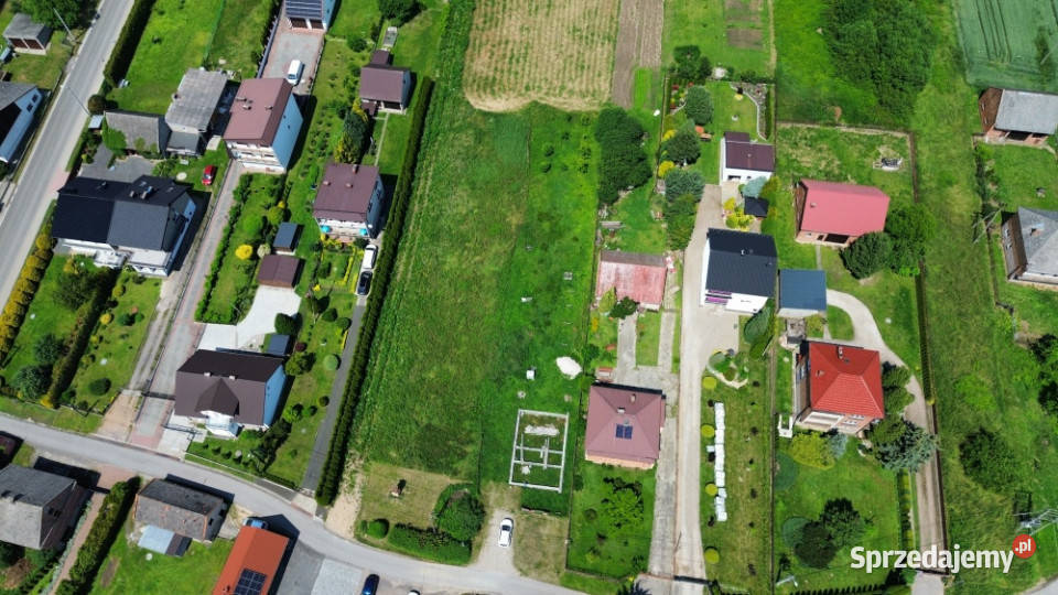 Raczna k Krakowa działka budowlana 13 ar z Sprzedaż Rączna