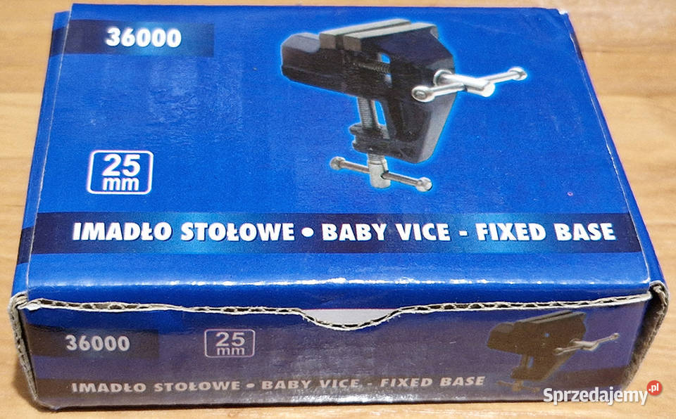 Imadło mini biurkowe stołowe Vorel 36000 nowe Wieluń