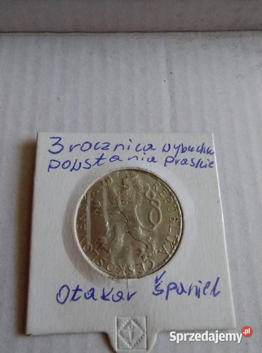 Moneta srebrna 50 koron Żory