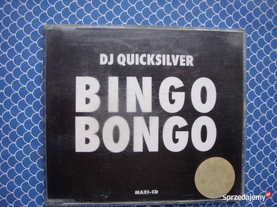 RAP singiel CDDJ QUICKSILVER BINGO BONGO 1995 Wołów sprzedam