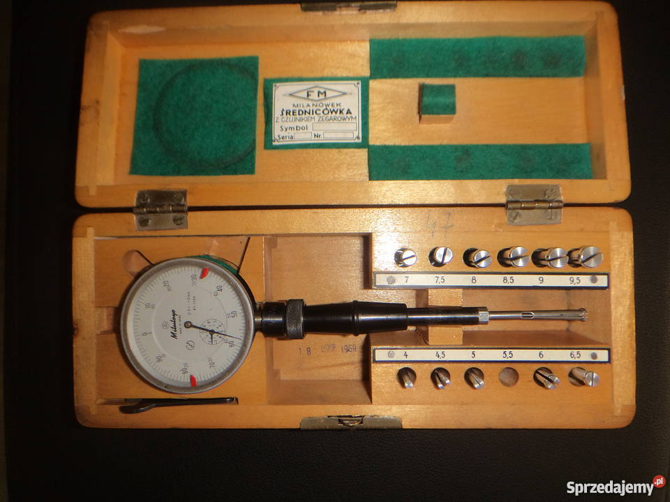 Średnicówka z czujnikiem zegarowym MDAh 495 Wrocław sprzedam
