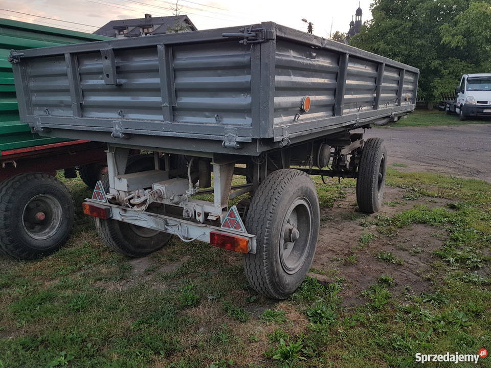 Przyczepa Autosan D732 zarejestrowana szczelna śląskie Tarnowskie Góry