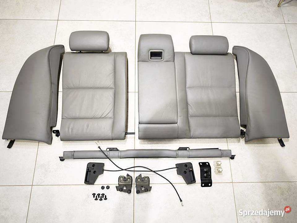 BMW E60 Sedan tylna kanapa rozkładanadzielona Suwałki