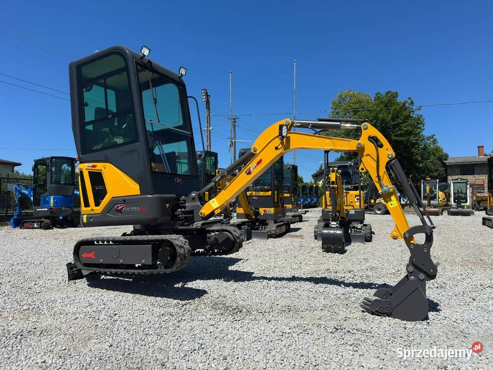 Nowa Minikoparka XGV ULTRA16 z 2026 Roku Waga Rok produkcji 2026 Złoczew