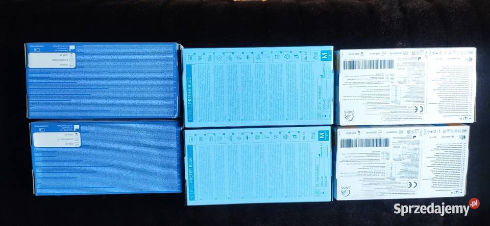 Rękawiczki nitrylowe M Pisarzowice