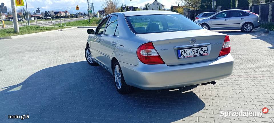Toyota Camry xv30 24 benzyna gaz 2003 centralny zamek Nowy Targ sprzedam