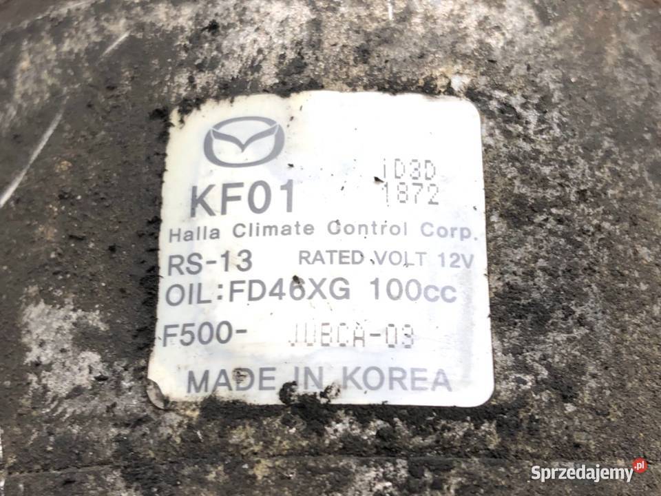SPRĘŻARKA KLIMATYZACJI MAZDA CX5 F500JUBCA03 22