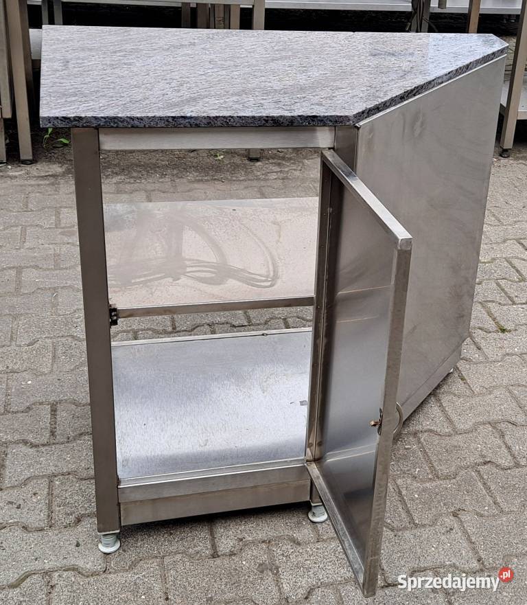 STÓŁ Z SZAFKĄ BLAT GRANITOWY 98486085 M995N Nowe Skalmierzyce sprzedam