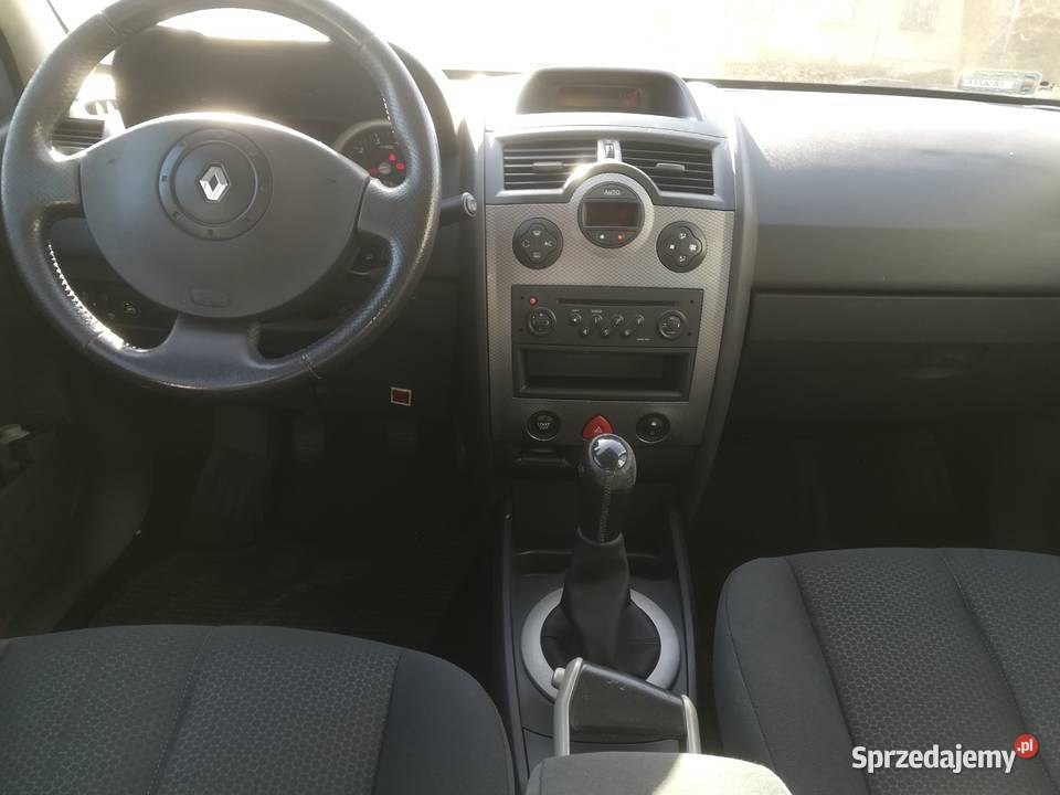 RENAULT MEGANE II 16i 2004r GAZ SEDAN tempomat Bydgoszcz sprzedam