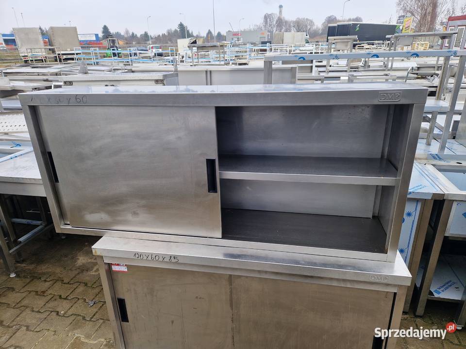 Szafka Wisząca Stal Nierdzewna Drzwi Suwane Ostrów Wielkopolski sprzedam