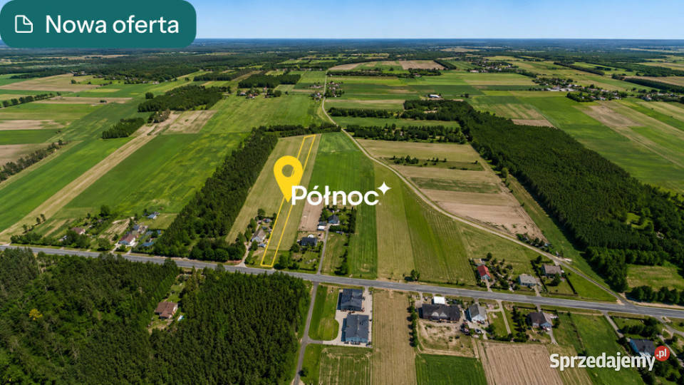 DZIAŁKA 17 100m Z MPZP BACIKI BLIŻSZE asfalt