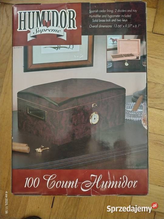 Humidorhumidor podróżnyetui skórzanepopielniczka Rzeszów