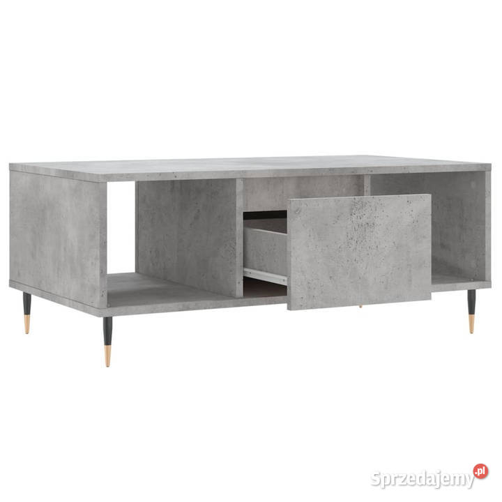 Stolik kawowy szarość betonu 90x50x365 WM830584 Warszawa
